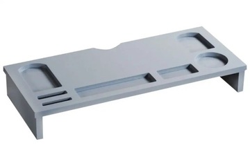 Kesper Biurko podstawka pod monitor 60 x 30 x 8,5cm Szara