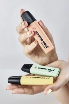 Хайлайтер Stabilo пастельно-оранжевый 1 шт.