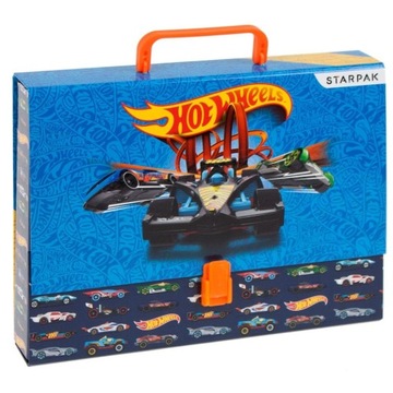Портфель с ручкой А4/50мм Hot Wheels STARPAK 337293