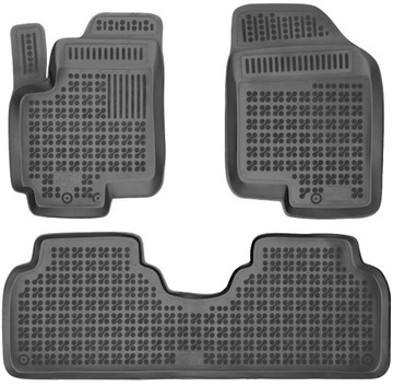 Dywaniki samochodowe gumowe Hyundai ix20 2010-2018 Kia Venga 2009-2017