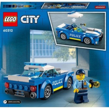 ПОЛИЦЕЙСКАЯ АВТОМОБИЛЬ - LEGO City 60312 Город 5+ блоков