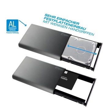 Fantec DB-Alal31 Hard Disk Housing