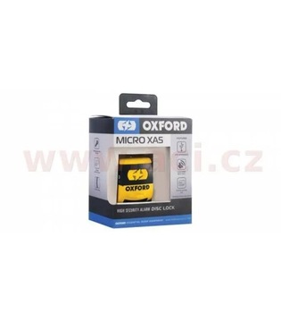 ЗАМОК ДИСКОВ МОТОЦИКЛА Сигнализация Oxford Micro XA5