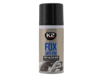 K2 FOX ANTI FOG ПРЕДОТВРАЩАЕТ ЗАПОТЕВАНИЕ ОКОН 150МЛ