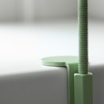 Esschert Design Поднос для растений с насадкой, круглый, зеленый, L