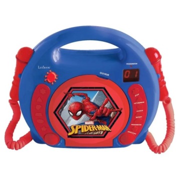 Lexibook Spiderman Портативний плеєр CD з динаміками - набір для караоке