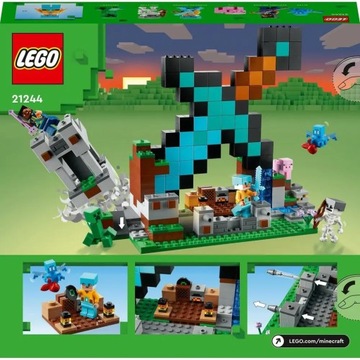 LEGO Minecraft Бастион Меча 21244