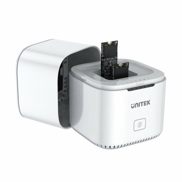 Unitek Stacja klonująca dyski 2x M.2 PCIe/NVMe