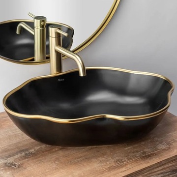 LUNGO GOLD HIGH BRUSHED смеситель для умывальника