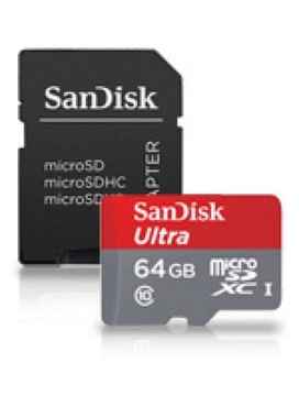 Karta Sandisk 64GB Micro SDXC ULTRA Class10