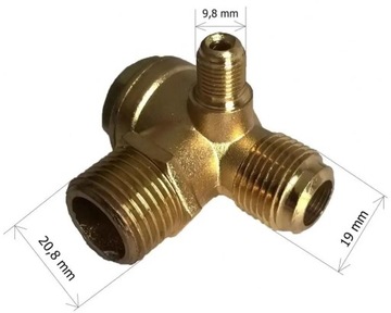 ОБРАТНЫЙ КЛАПАН ДЛЯ КОМПРЕССОРА 1/2 3/8 1/4