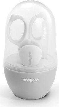 BabyOno Набор для кормления. Гвоздь Серый 398/03