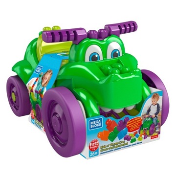 Jeździk zjadacz klocków krokodyl Fisher Price GFG22