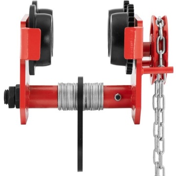 Ручная подвесная крановая тележка с цепью 90-150 мм 3000 кг