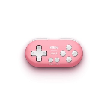 Розовая миниатюрная Bluetooth-панель 8Bitdo Zero 2 для ПК с Android-переключателем РОЗЕТКА