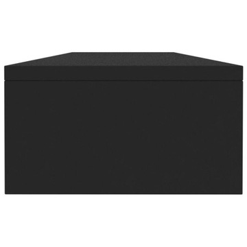 VidaXL Подставка для монитора, черная, 100x24x13 см