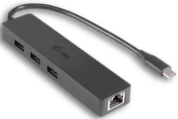 АДАПТЕР iTEC USB C 3.1-LAN GIGABIT+HUB 3 порта SLIM