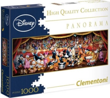 Puzzle 1000 elementów Panorama Disney Orkiestra