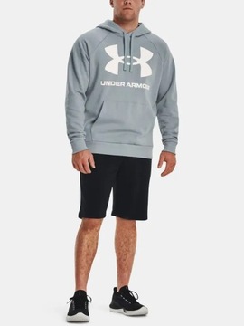 BLUZA MĘSKA UNDER ARMOUR DRESOWA Z KAPTUREM BAWEŁNA SPORTOWA 1357093