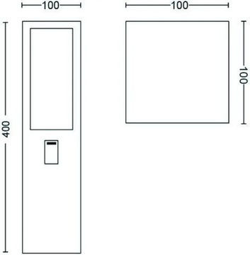 Lampa ogrodowa PHILIPS HUE Impress 915005731001