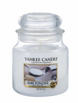 Свеча YANKEE CANDLE BABY POWDER маленькая баночка 104г
