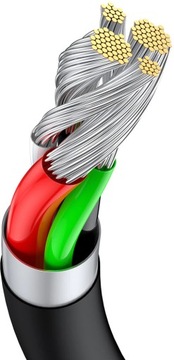 Кабель Baseus USB-A на USB-C, 66 Вт, 6 А, 2 м, шнур