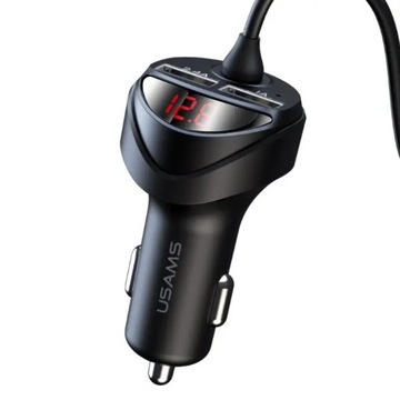 USAMS лад. один. Кабели 2xUSB+ 3в1 C22 (lightning+mi