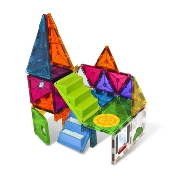 House Klocki Magnetyczne 28 elementów Magna-Tiles