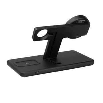 Быстрое индуктивное зарядное устройство 3 в 1 с фиксированным Qi 15 Вт для MagSafe для iPhone 15/14/13