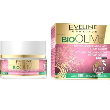 Крем-сыворотка для лица Eveline Cosmetics Bio Olive