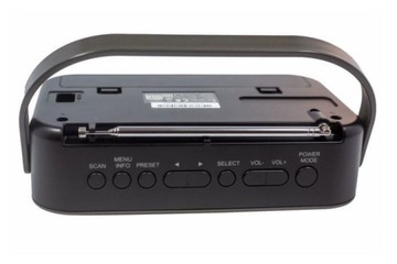 Сетевой радиоприемник DAB+ с аккумулятором, FM Soundmaster DAB270SW