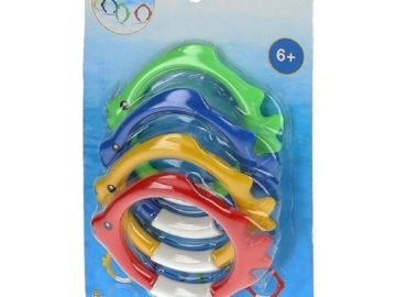 КОЛЬЦА ДЛЯ ДАЙВИНГА 4 ШТ. - комплект ДЛЯ БАССЕЙНА INTEX