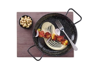 Испанская сковорода для паэльи 10 см HENDI Steel