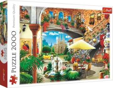 Puzzle Widok na Barcelonę 2000EL.-TREFL