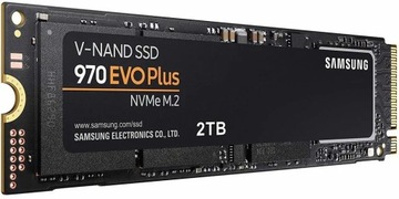 SAMSUNG 970 Evo Plus NVMe SSD PCIe M.2 2280 2TB