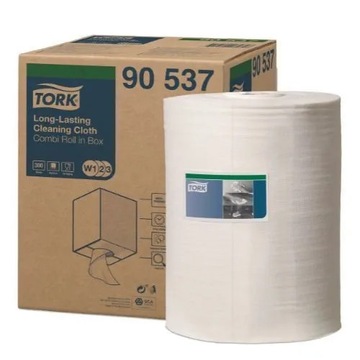 Tork 90537 — Многоразовый рулон нетканой чистящей ткани, с дополнительным впитыванием, 114 м.