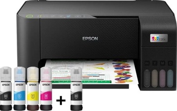 Drukarka wielofunkcyjna 3w1 atramentowa (kolor) Epson EcoTank L3250 Butelki