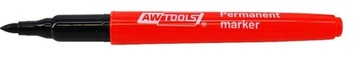 Перманентный маркер черный AW Tools 5 шт.