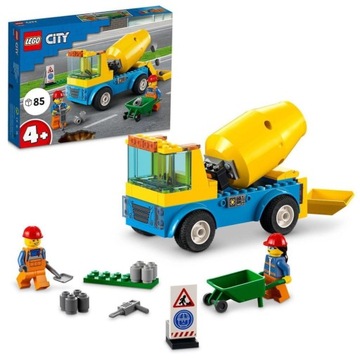 LEGO CITY 60325 Автобетоносмеситель «Автогруша»