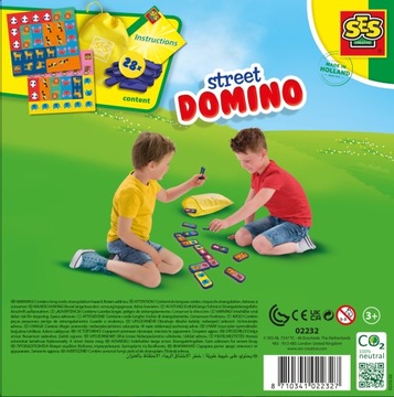 Уличное домино для детей уличное СЭС 02232