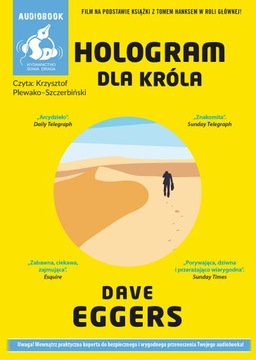 Hologram dla króla Dave Eggers AUDIOBOOK CD