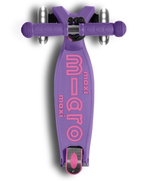 СКУТЕР MAXI MICRO DELUXE СКЛАДНОЙ ФИОЛЕТОВЫЙ LED