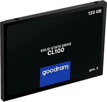 Твердотельный накопитель GOODRAM CL100 120 ГБ SATA III 2,5 дюйма