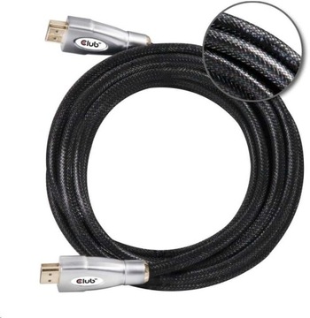 CLUB3D HDMI 2.0 4K60 Гц UHD-кабель 5 м/16,4 фута