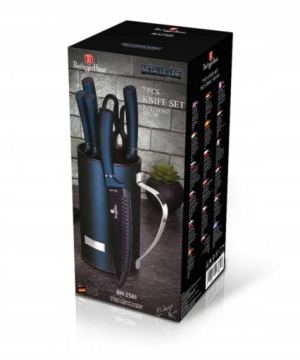 НАБОР НОЖЕЙ BERLINGER HAUS BH-2581 НА ПОДСТАВКЕ