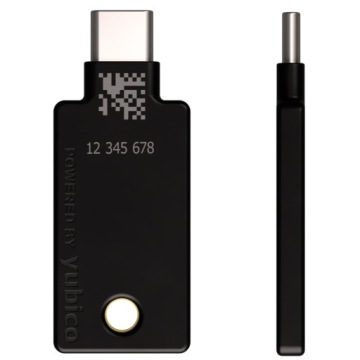Ключ безопасности для банковских операций USB-C U2F Yubico YubiKey 5C NFC FIDO2