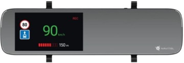 NAVITEL MR450 GPS ВИДЕОРЕГИСТРАТОР ДВЕ КАМЕРЫ - ПЕРЕДНЯЯ И ЗАДНЯЯ КАМЕРА СКОРОСТИ