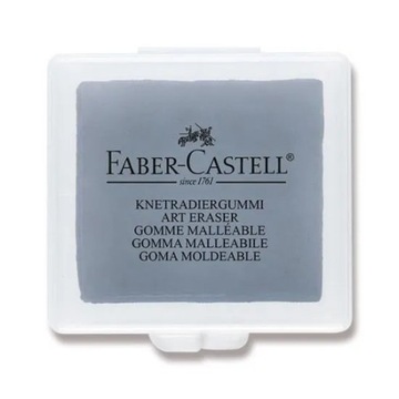 Серый футляр Faber-Castell для хлеба-ластика