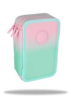 COOLPACK JUMPER 3 ТРОЙНОЙ пенал С ГРАДИЕНТОМ КЛУБНИКИ