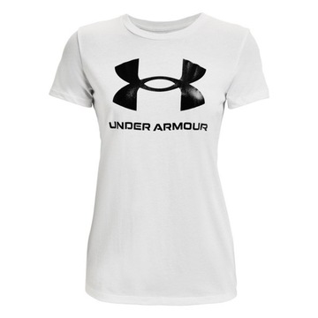 Damska koszulka treningowa z nadrukiem UNDER ARMOU